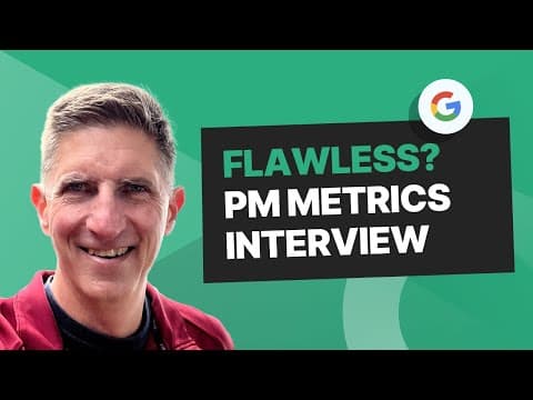 Product Management Coaching Video 1