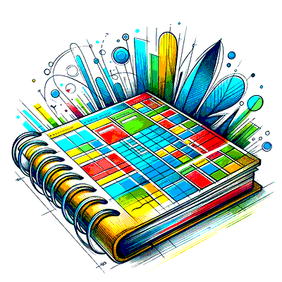 Planner illustration for booking a product management coaching session